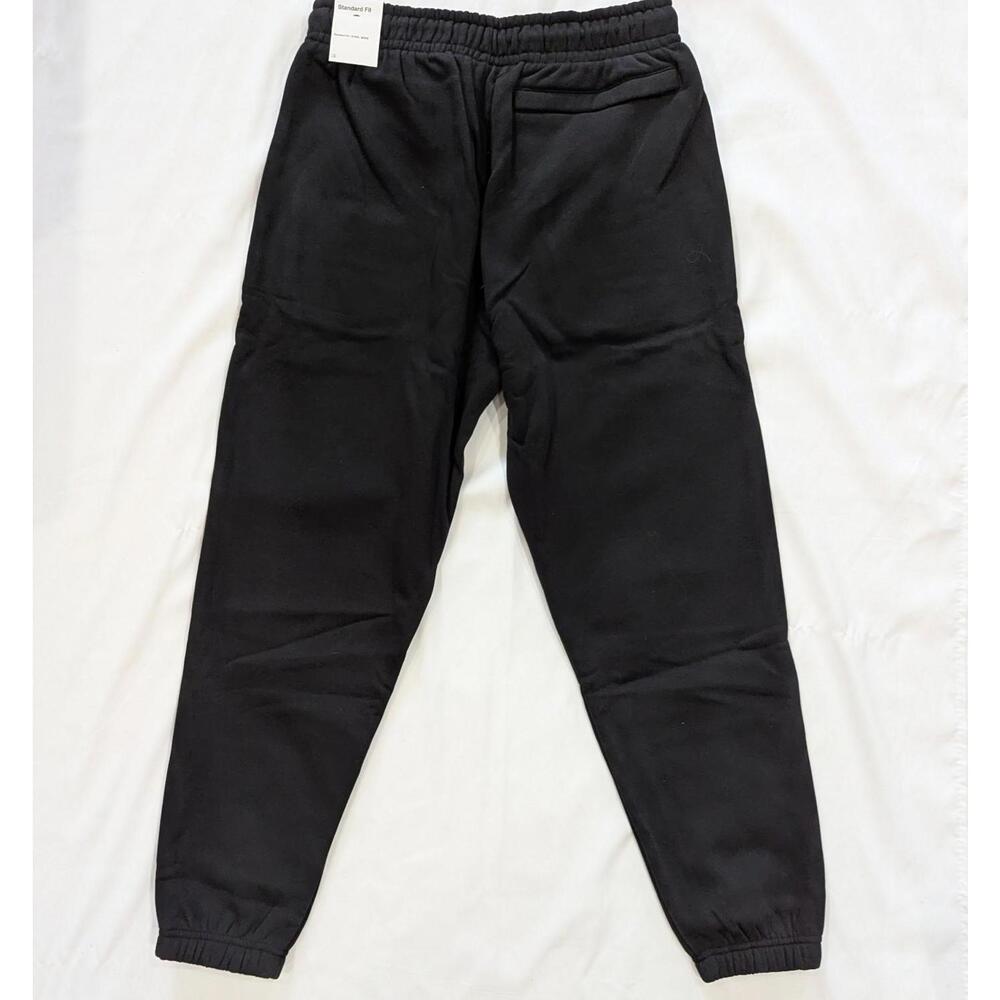 Nike Jordan Flight Fleece Sweatpants Black Sail Men’s L NWT DQ7469-010 Joggers - Picture 4 of 7